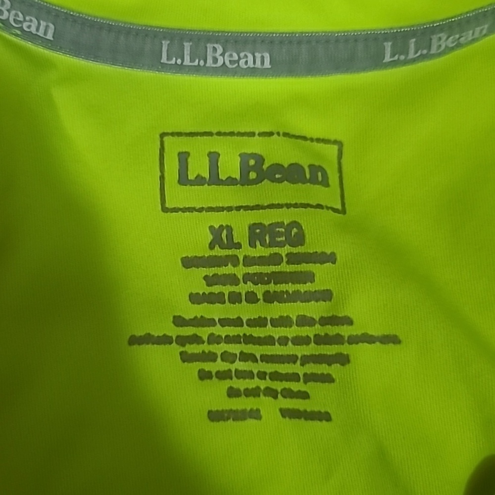 L.L. Bean Razorback High Rez Yellow Tank Top - Picture 5 of 5